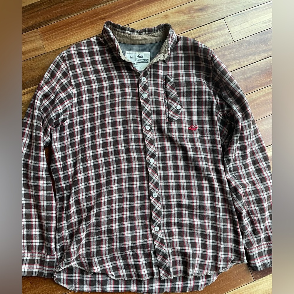Alphanumeric Flannel Shirt